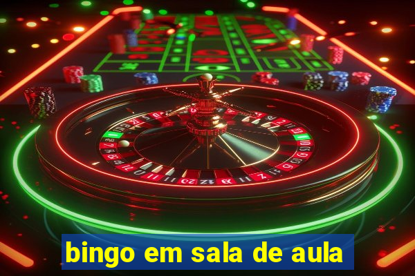 bingo em sala de aula